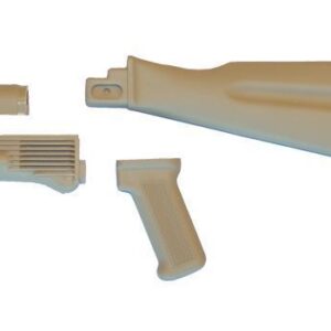 Arsenal 4-Piece Desert Sand Mil Spec Warsaw Length Buttstock Set for Stamped Receivers