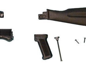 Arsenal Black Polymer NATO Length Stock Set with Stainless Steel Heat Shield for Stamped Receivers