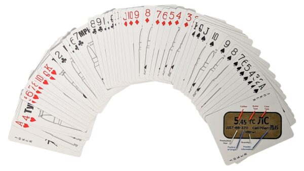 Kalashnikov AK Rifle Playing Cards